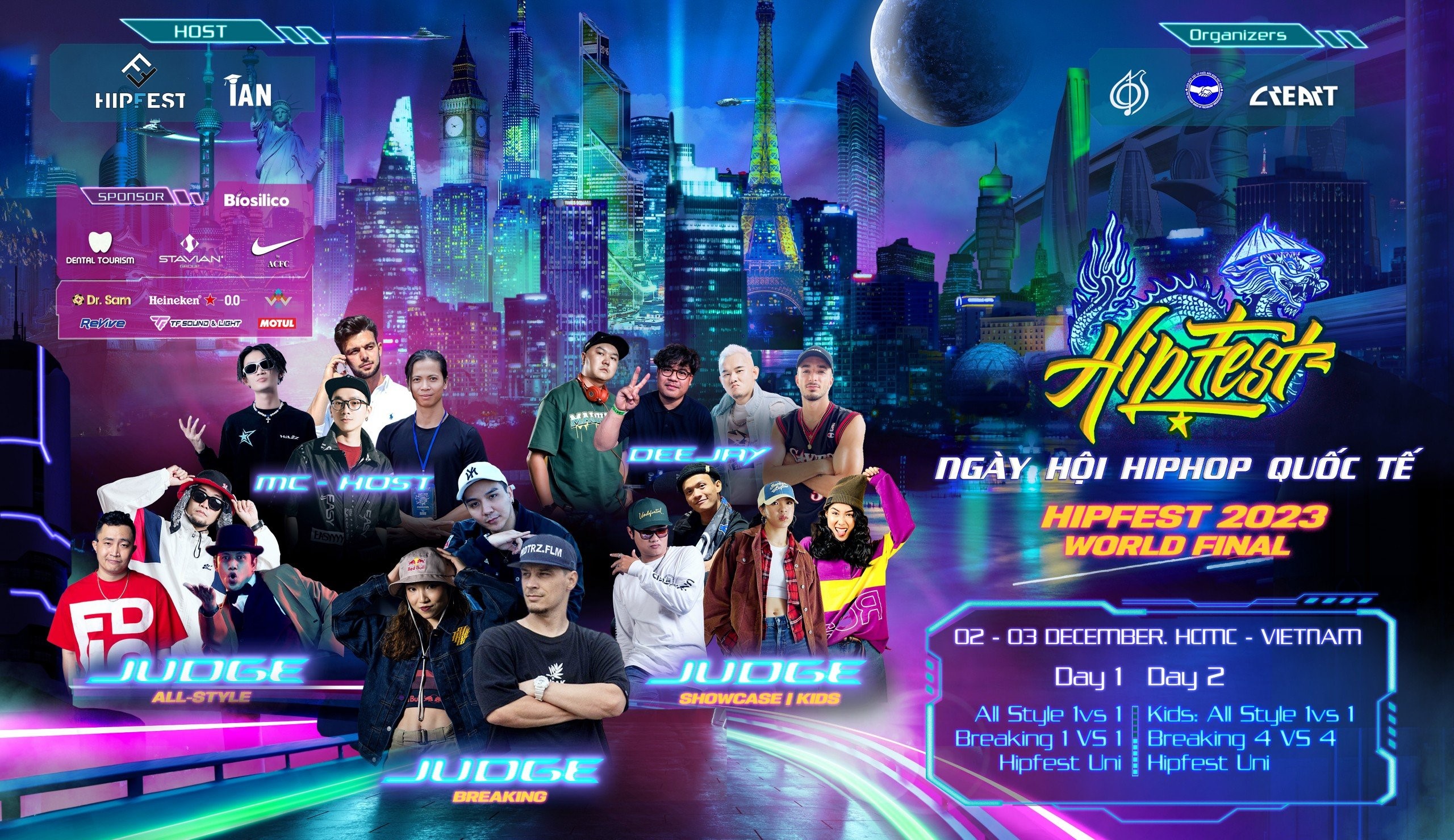 Hipfest World Final 2023 – Sự Kiện Hiphop Streetdance hàng đầu Việt Nam - 5