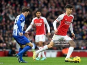 Bóng đá - Video bóng đá Arsenal - Brighton: 2 đòn sắc lẹm, &quot;thổi lửa&quot; lên Liverpool (Ngoại hạng Anh)