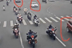 Sang tuần, đoàn mô tô Harley “khoe mẽ“ sẽ đến công an làm việc