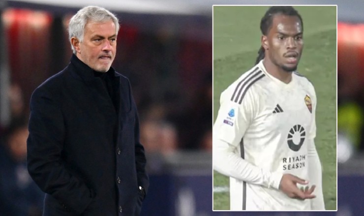 Sanches bị HLV Mourinho thay ra ở phút 64 dù mới vào sân đầu hiệp 2