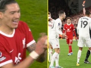 Bóng đá - MU hòa Liverpool: Tranh cãi Dalot nhận thẻ đỏ, Nunez thoát án