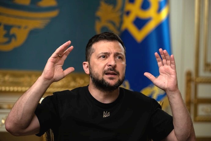 Tổng thống Ukraine Zelensky. Ảnh: Washington Post