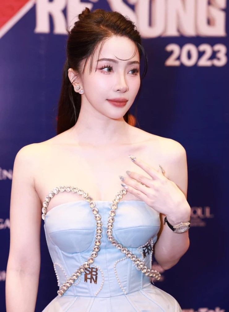 Nữ diễn viên mới đây tham gia trong show &#34;Chị đẹp đạp gió rẽ sóng&#34; 2023.
