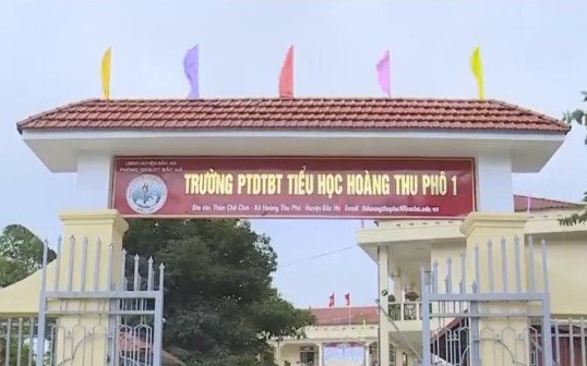 Trường Phổ thông dân tộc bán trú tiểu học Hoàng Thu Phố 1 nơi xảy ra sự việc