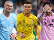 Bóng đá - 10 sao hay nhất năm 2023: Rực rỡ Haaland xếp trên Messi, Ronaldo mất hút