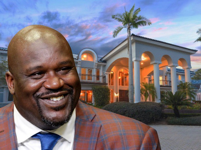 Ngôi sao thể thao Shaquille O&#39;Neal sống nhiều năm nằm tại Florida.
