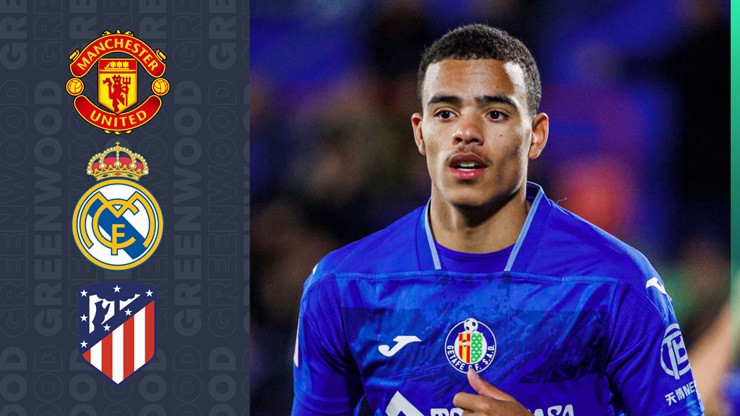 Greenwood nhận được sự quan tâm từ Real và Atletico