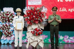 Thiếu tướng Nguyễn Thị Xuân làm Phó giám đốc Công an tỉnh Đắk Lắk