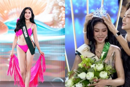 Đại diện Việt từng bị Trương Ngọc Ánh đánh giá thấp trở thành Miss Earth Water 2023