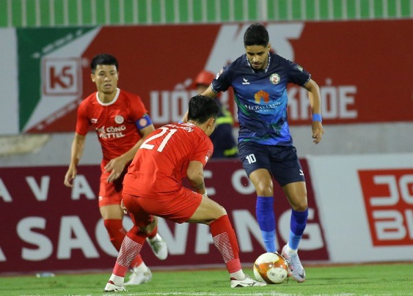 Trực tiếp bóng đá Bình Định - Thể Công Viettel: Đội khách vỡ trận (V-League) (Hết giờ) - 2