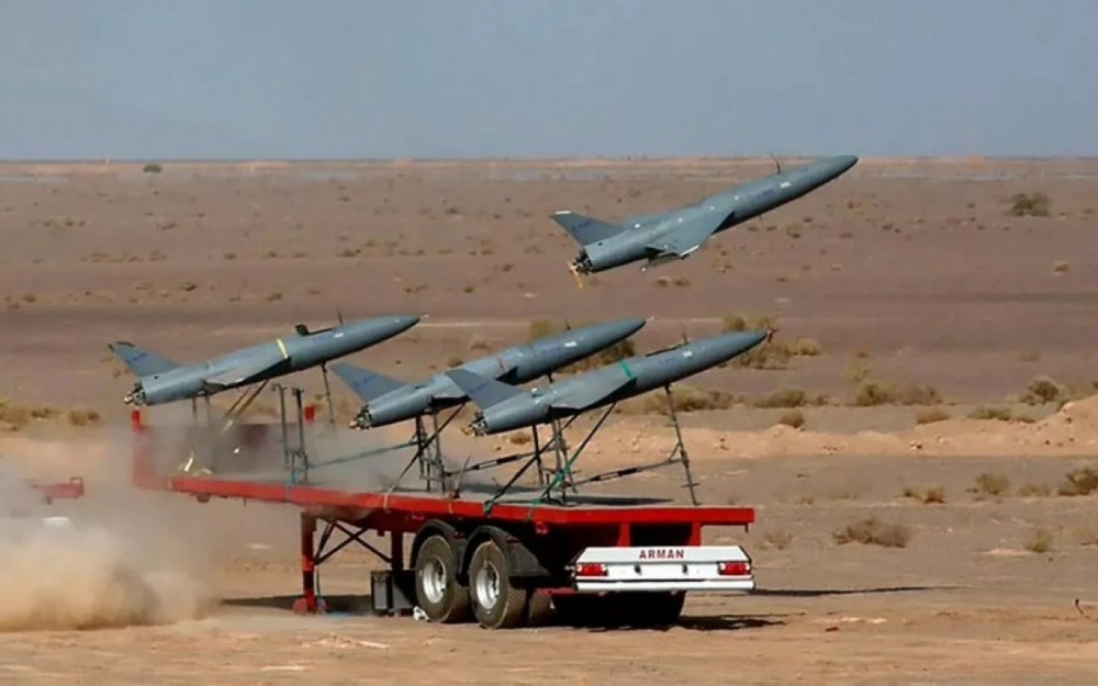 Lầu Năm Góc: Iran phóng UAV trúng tàu chở hàng trên Ấn Độ Dương - 1