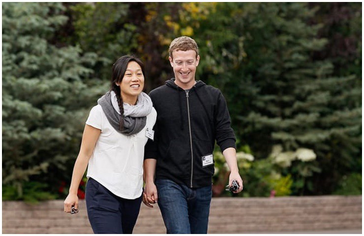 Mark Zuckerberg có lẽ là một trong những tỷ phú có hôn nhân viên mãn nhất hiện nay.&nbsp;
