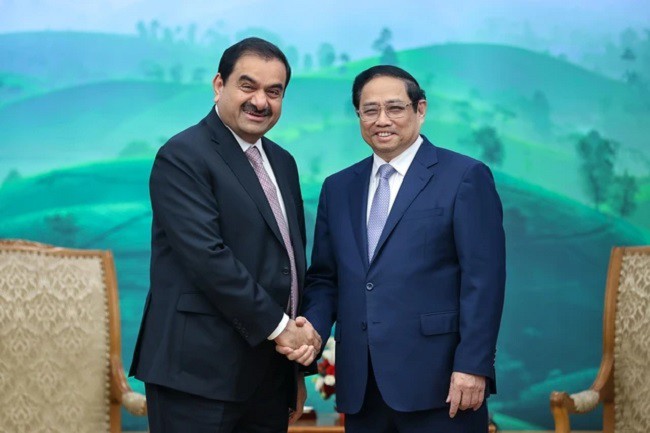 Vừa qua, ông Gautam Adani, Chủ tịch Tập đoàn Adani - tập đoàn kinh tế lớn nhất Ấn Độ đã có chuyến làm việc tại Việt Nam.
