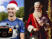 Bóng đá - Haaland hóa Ông già Noel cầm Cúp C1, Ronaldo được tặng quà &quot;khủng&quot; ở Ả Rập