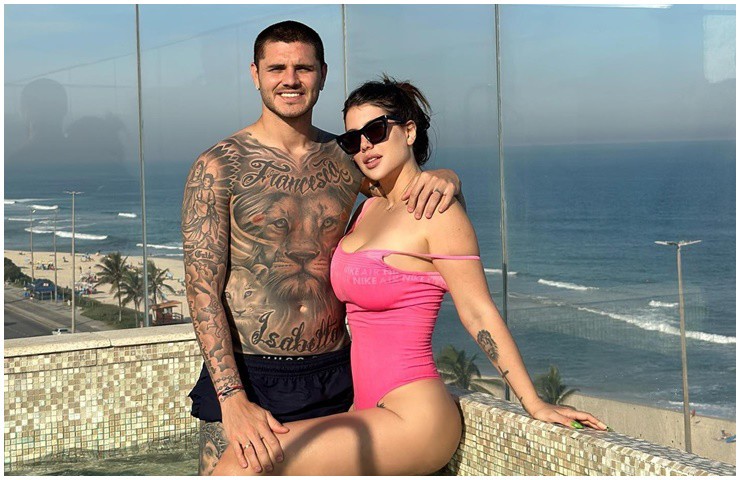 Mauro Icardi và Wanda Nara không chỉ là cặp đôi đẹp của làng bóng mà họ cũng rất thị phi.
