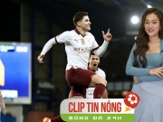 Bóng đá - Man City vượt khó trở lại cuộc đua vô địch, Arsenal - Liverpool chớ vội mừng (Clip Tin nóng bóng đá 24H)