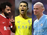 Bóng đá - Haaland chấn thương nguy cơ bị Salah vượt, Ronaldo cầm chắc ngôi số 1 năm 2023