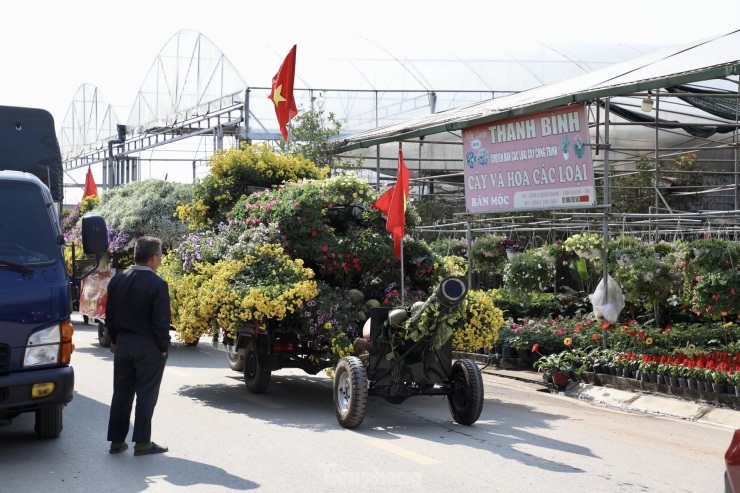 Đến mùa thu hoạch, người dân làng hoa không phải trực tiếp đi chợ bán mà các tiểu thương về tận vườn để mua số lượng lớn rồi phân phối đi khắp cả nước.