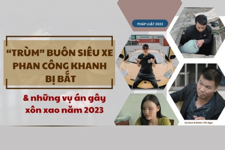 "Trùm" buôn siêu xe Phan Công Khanh bị bắt và những vụ án gây xôn xao năm 2023