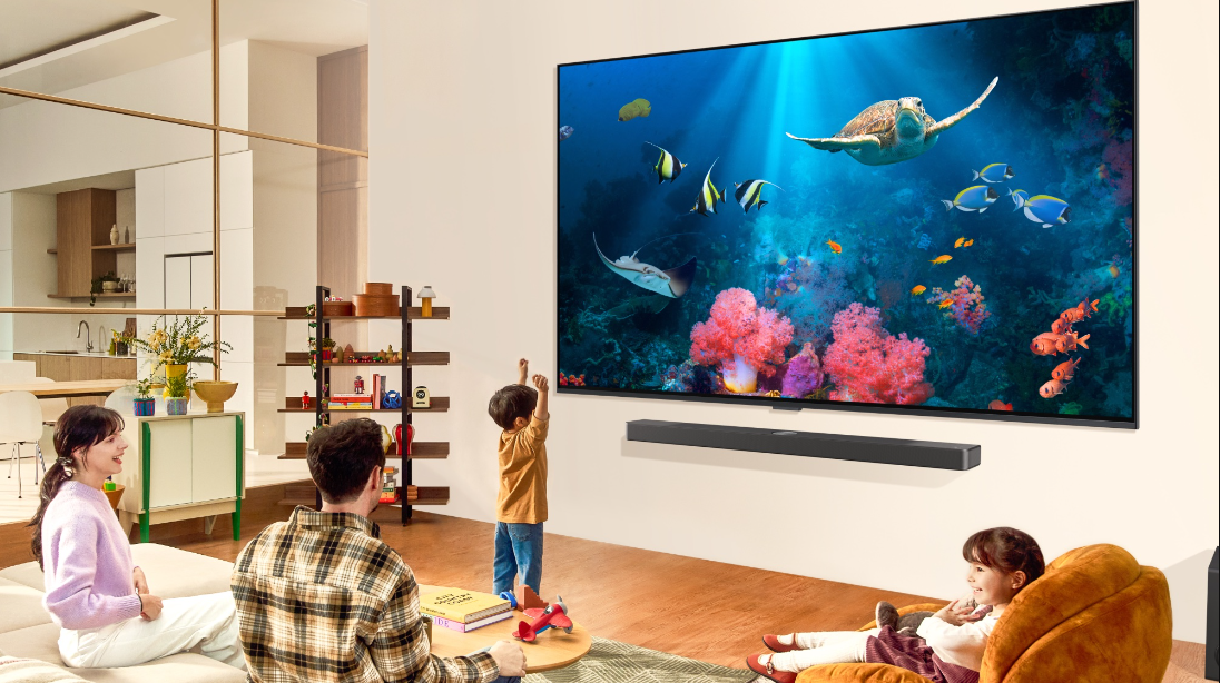 TV LG QNED 98 inch tích hợp AI.