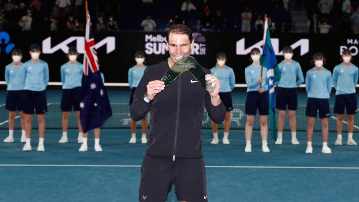 Nadal vô địch Melbourne Summer Set 2022, giải đấu đầu tiên&nbsp;anh trở lại sau nửa năm vật lộn với chấn thương