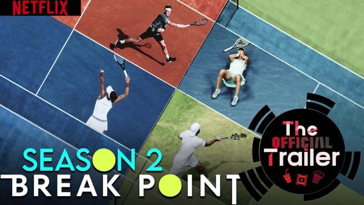 "Break Point", bộ phim tài liệu về các tay vợt nổi tiếng ra mắt phần 2