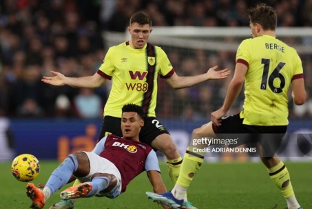 Video bóng đá Aston Villa - Burnley: 5 bàn mãn nhãn, phạt đền đau đớn (Ngoại hạng Anh)