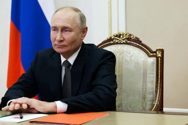 Tổng thống Nga Vladimir Putin. Ảnh: Reuters