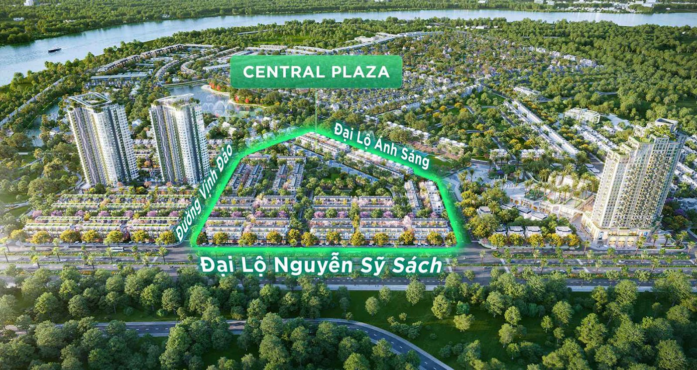 Central Plaza sở hữu vị trí đắc địa