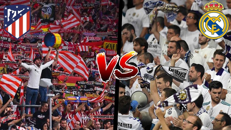 Sự thù địch giữa CĐV Atletico và Real luôn là điểm nhấn không thể thiếu ở trận derby Madrid