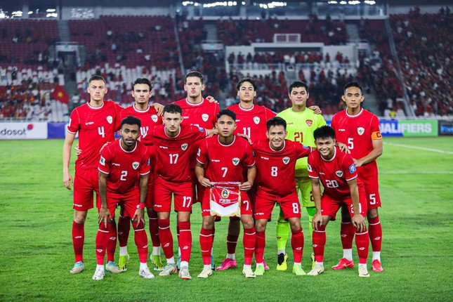 Indonesia thường sử dụng 5-8 cầu thủ nhập tịch trong đội hình