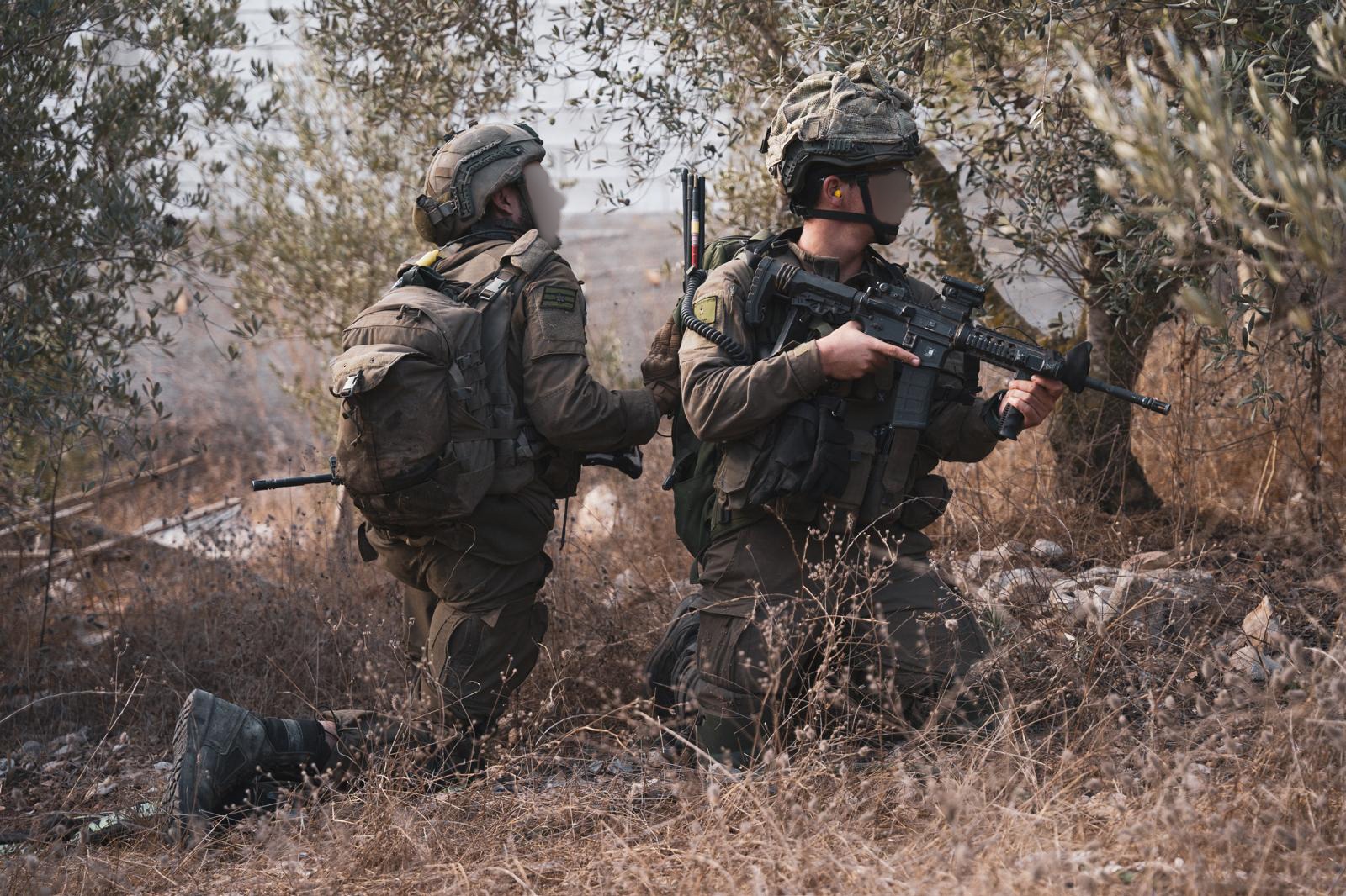 Binh sĩ thuộc sư đoàn số 36 làm nhiệm vụ chiến đấu ở miền nam Lebanon. Ảnh: Times of Israel.