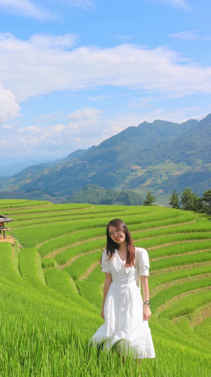 “Mình muốn đi sớm hơn chút so với thời gian chính vụ lúa để có cảm nhận chân thực nhất về Mù Cang Chải”, Hà nói.