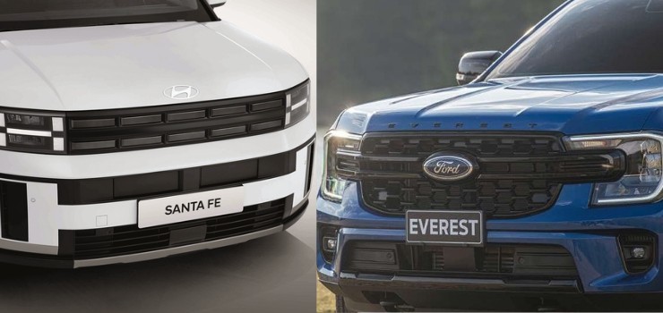 Hyundai Santa Fe 2025 vs Ford Everest: Những đổi mới có giúp SUV Hàn quật ngã xe Mỹ? - 2