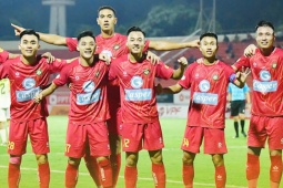 Video bóng đá Bình Định - Thanh Hóa: Thắng tưng bừng chiếm ngôi đầu (V-League)