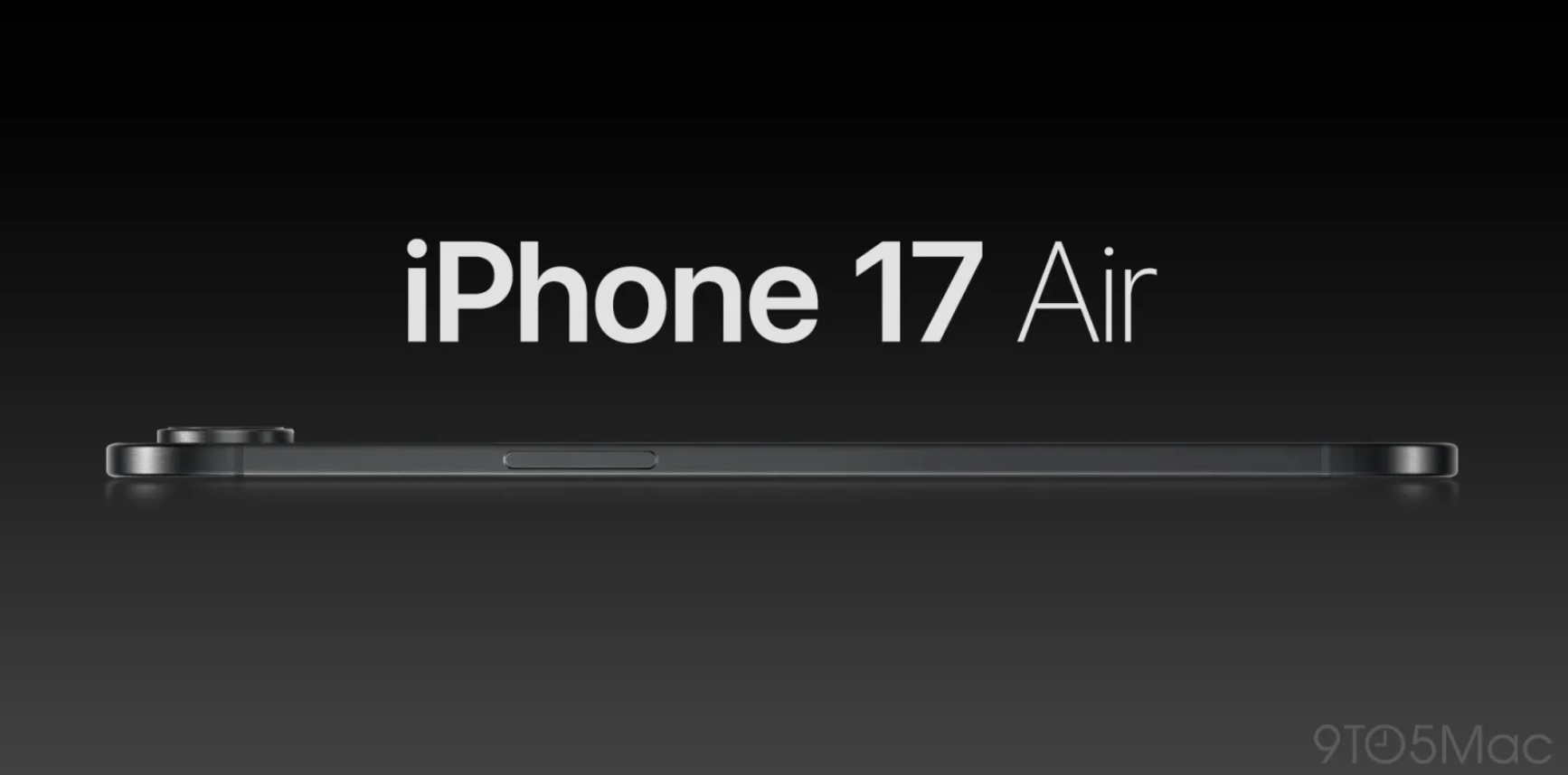 Ảnh concept iPhone 17 Air.