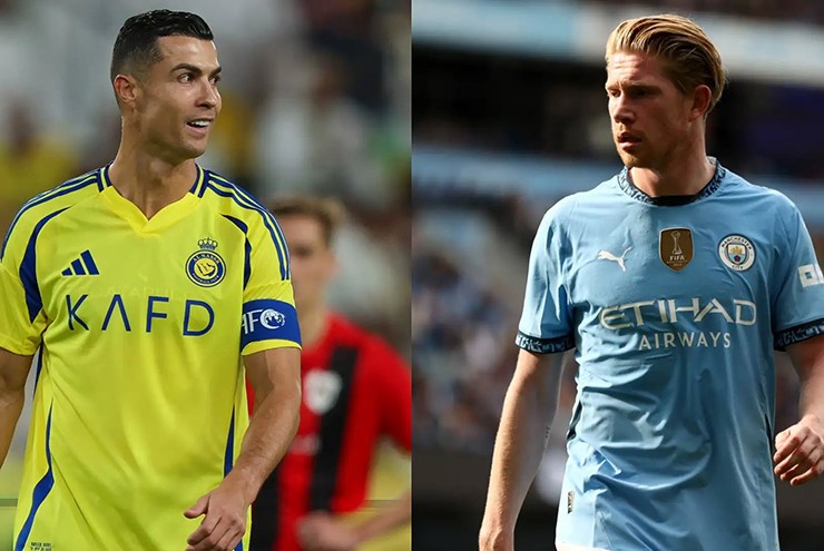 Ronaldo hy vọng De Bruyne sẽ nhập hội với anh ở Al Nassr