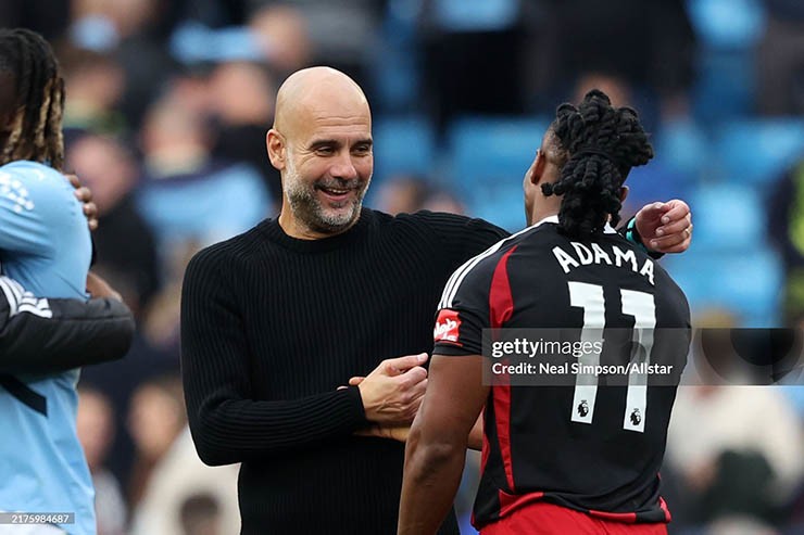 HLV Guardiola khen ngợi Traore sau vòng 7 Ngoại hạng Anh