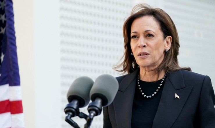 Phó Tổng thống Mỹ Kamala Harris tại Washington DC, ngày 7/10/2024. Ảnh: The Guardian