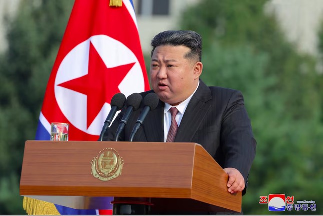 Chủ tịch Triều Tiên Kim Jong Un. (Ảnh: KCNA)