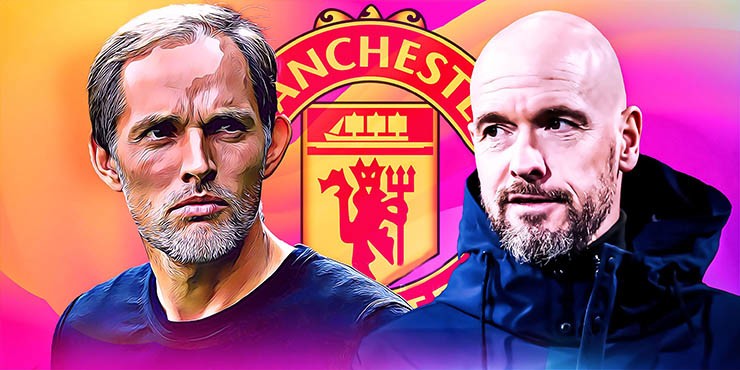 Có khả năng HLV Tuchel thay Ten Hag ở MU