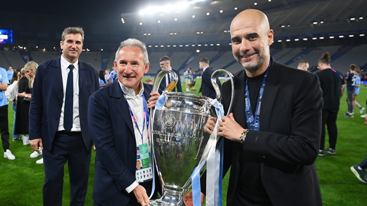 Begiristain sẽ rời Man City khi hợp đồng của Pep Guardiola hết hạn