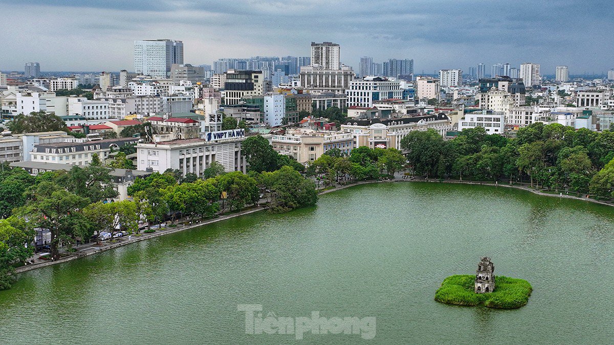 Ngắm Hà Nội vừa cổ kính vừa hiện đại qua góc máy từ trên cao - 9