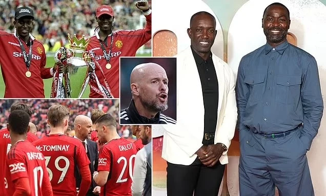 Cựu tiền đạo Andy Cole tin rằng Erik ten Hag là một nhà cầm quân giỏi. Ảnh: GETTY.