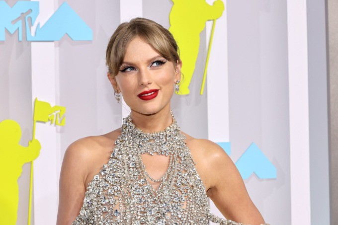 Singer Taylor Swift at the 2022 MTV VMAs event. Photo: WireImage