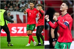 Siêu sao Ronaldo cán mốc 906 bàn thắng, "đốn tim" fan với hành động đẹp