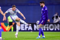 Video bóng đá Croatia - Scotland: Cay đắng mất bàn thắng ở phút cuối (Nations  League)