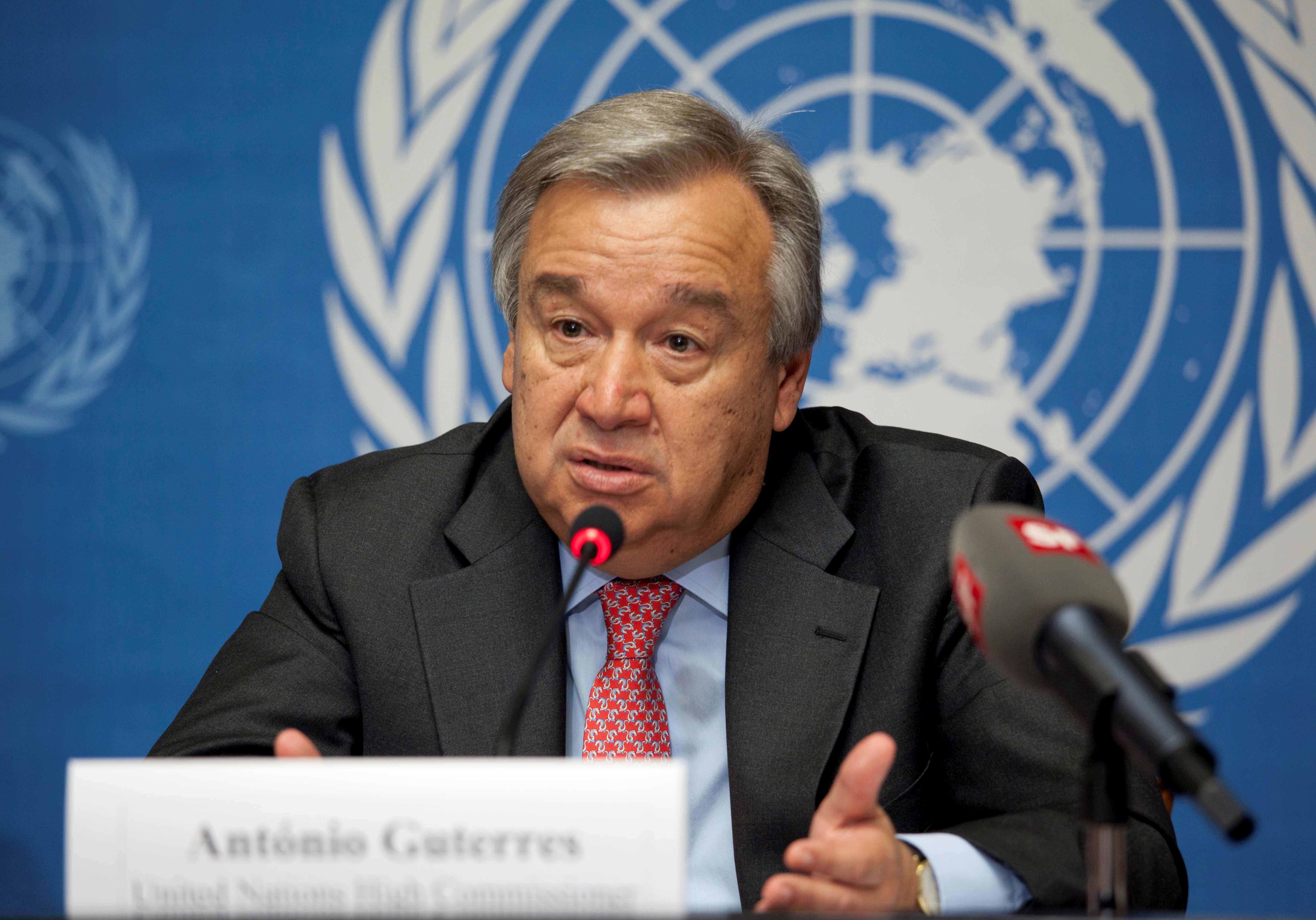 Tổng thư ký Liên hợp quốc – ông Antonio Guterres (ảnh: Reuters)