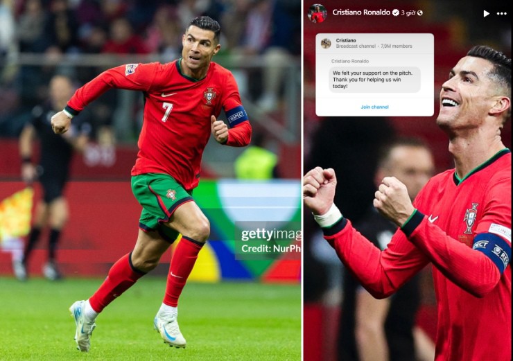 Ronaldo duy trì phong độ ấn tượng