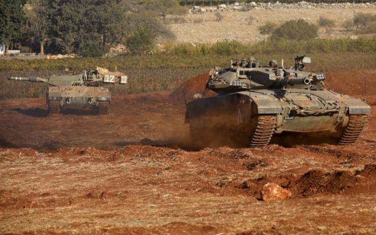 Xe tăng Merkava của Israel. Ảnh: GettyImages